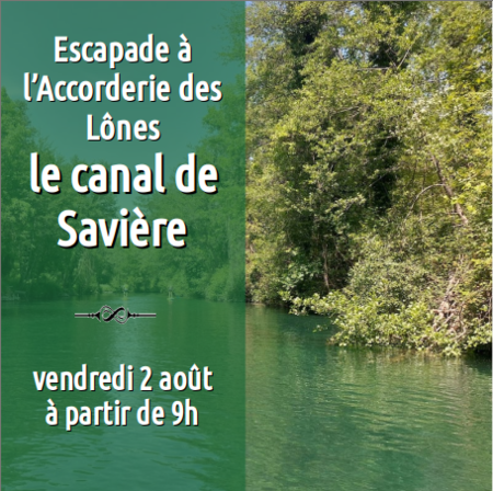 Escapade Canal de Savière
