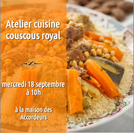 Atelier cuisine Couscous royal