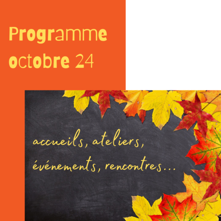 Programme du mois d'octobre