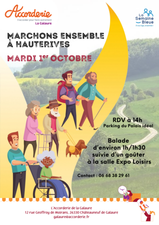 Marchons ensemble le mardi 1er octobre