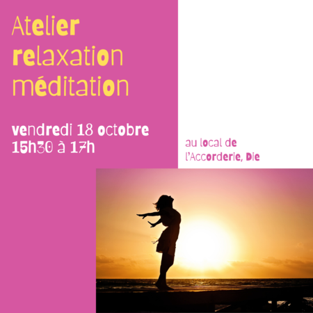 Atelier relaxation - méditation