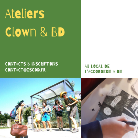 Ateliers Clown et BD - Espace Social