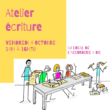 Atelier écriture