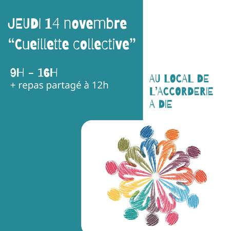 Jeudi 14 novembre - Cueillette Collective