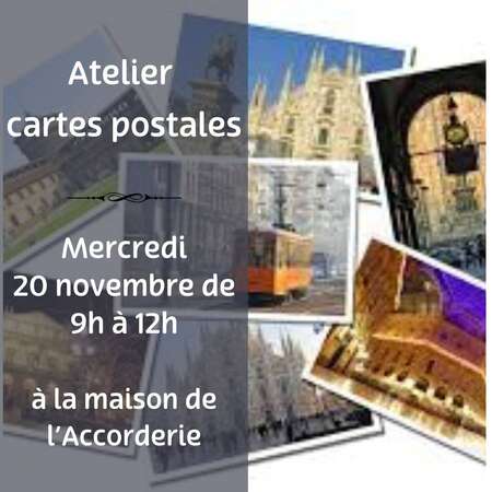 Atelier carte postale