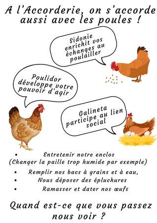 Les infos de votre Accorderie