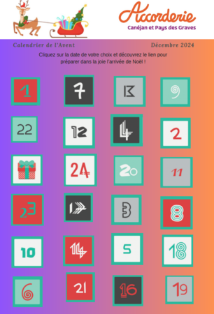 Calendrier de l'Avent