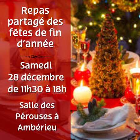 Repas partagé des fêtes de fin d’année