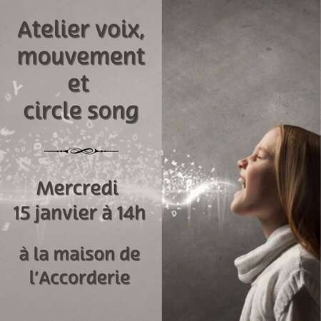 Atelier voix, mouvement et circle song