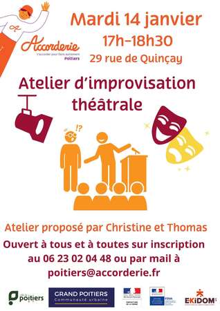 Atelier d'improvisation théâtrale